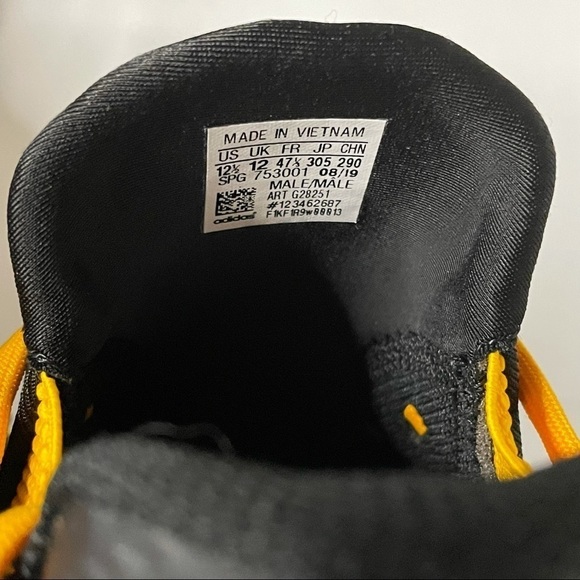 Adidas Baseball Metal Cleats Core Men’s Sz 12.5 - Picture 7 of 8